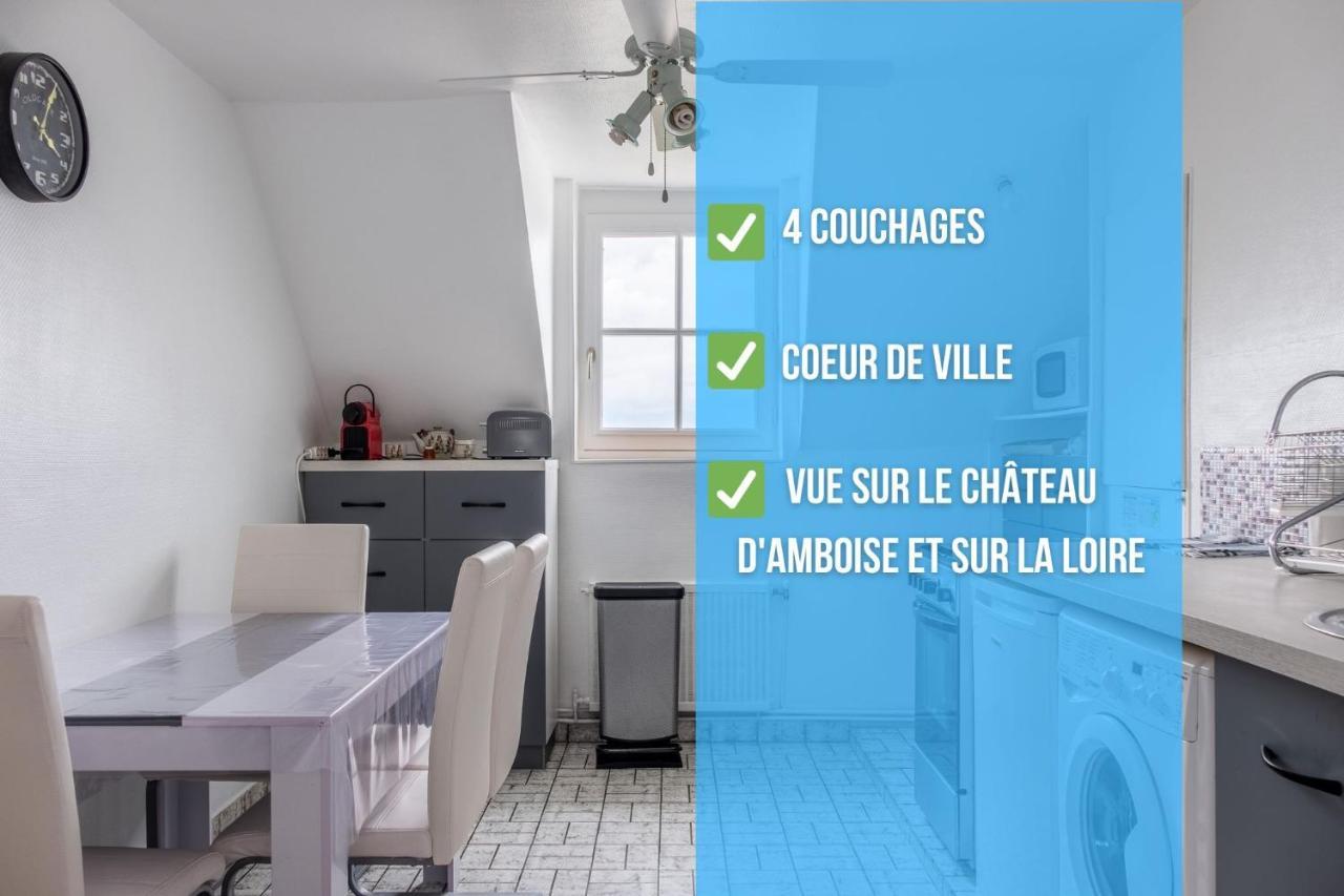 Appartement Nouveau-LeConcorde-VueSurLaLoire-HyperCentre à Amboise Extérieur photo